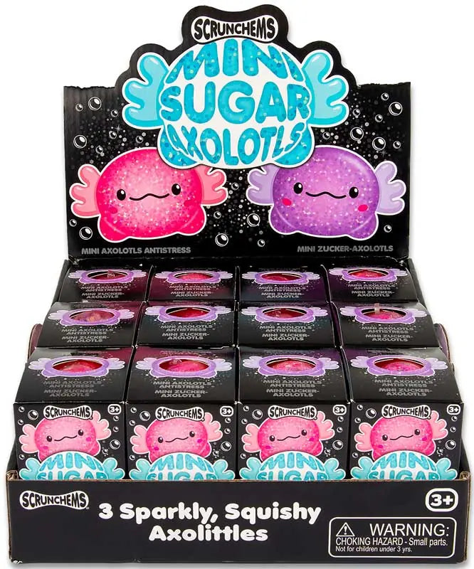 Scrunchems Mini Sugar Axolotls