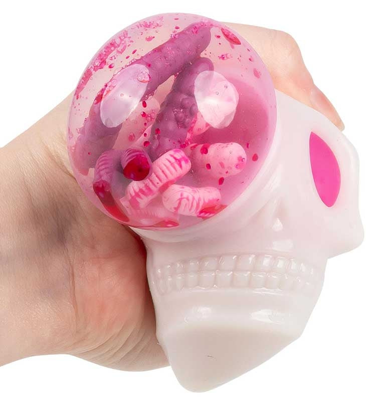 Scrunchems Squeezy Skull Horror