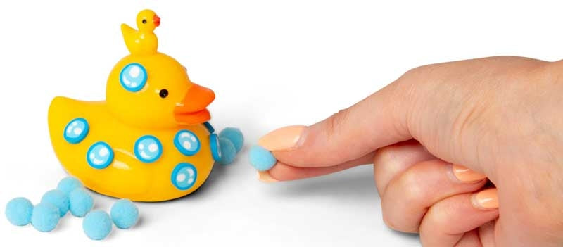 Scrunchems Sticky Squishy Duck