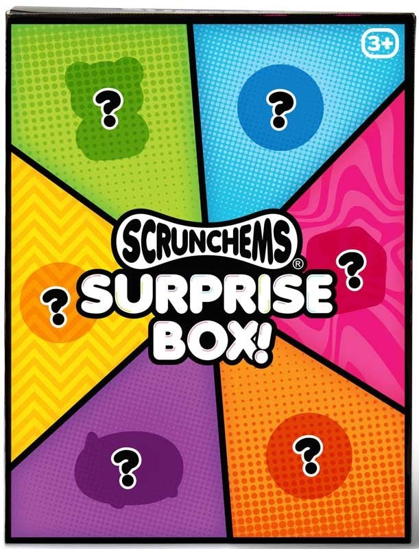 Scrunchems Surprise Box | 6 Surprise Squishy Toys