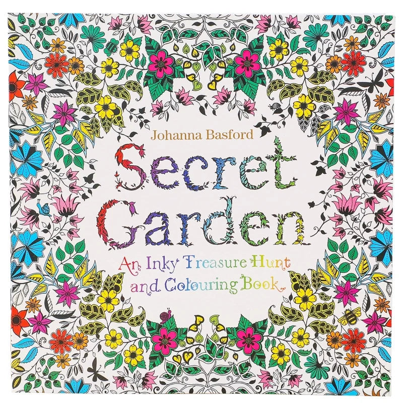 Secret Garden Colouring Book