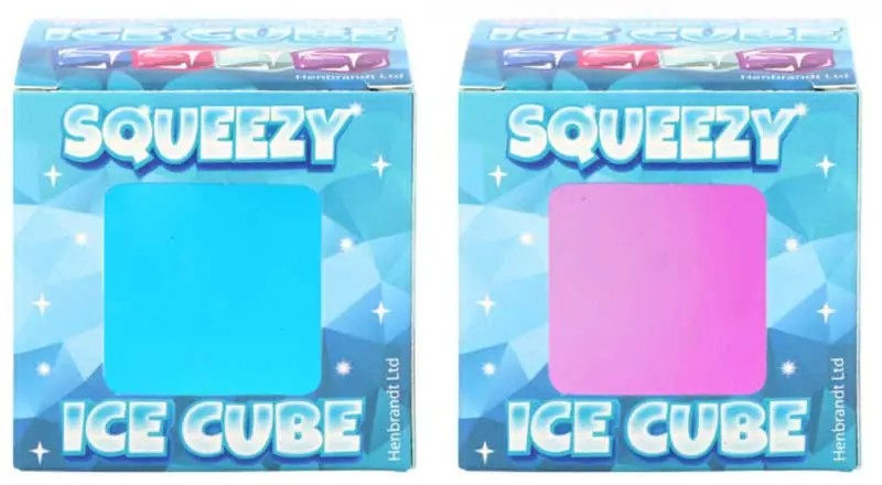 Squeezy Ice Cubes | Neon Sensory Fidget Toy | 5cm