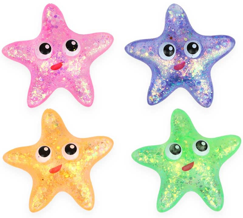 Squeeze Starfish with Sugar & Sparkle 10cm