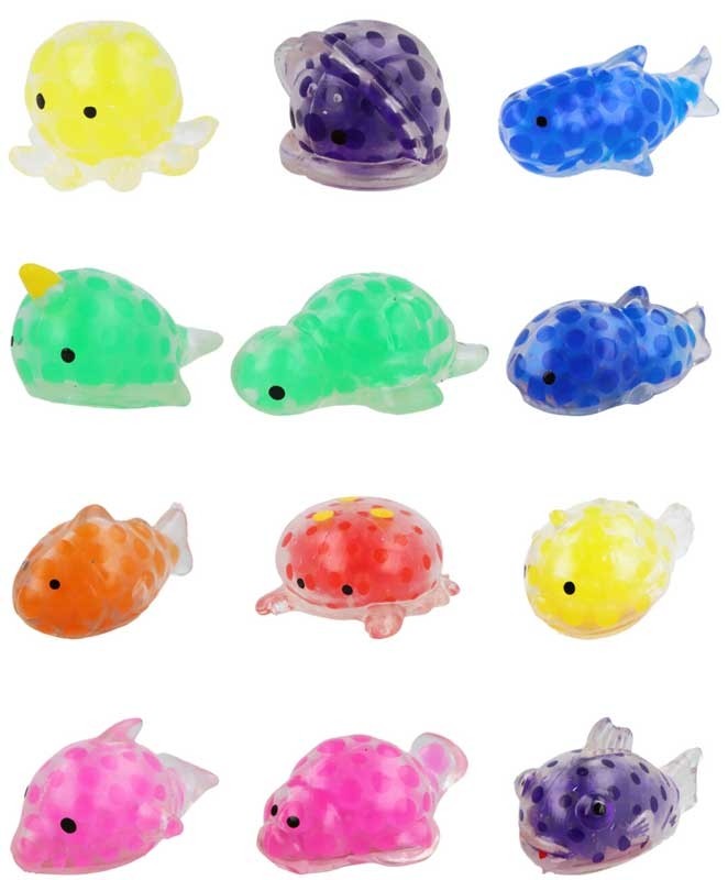 Squishy Sea Animals with Beads