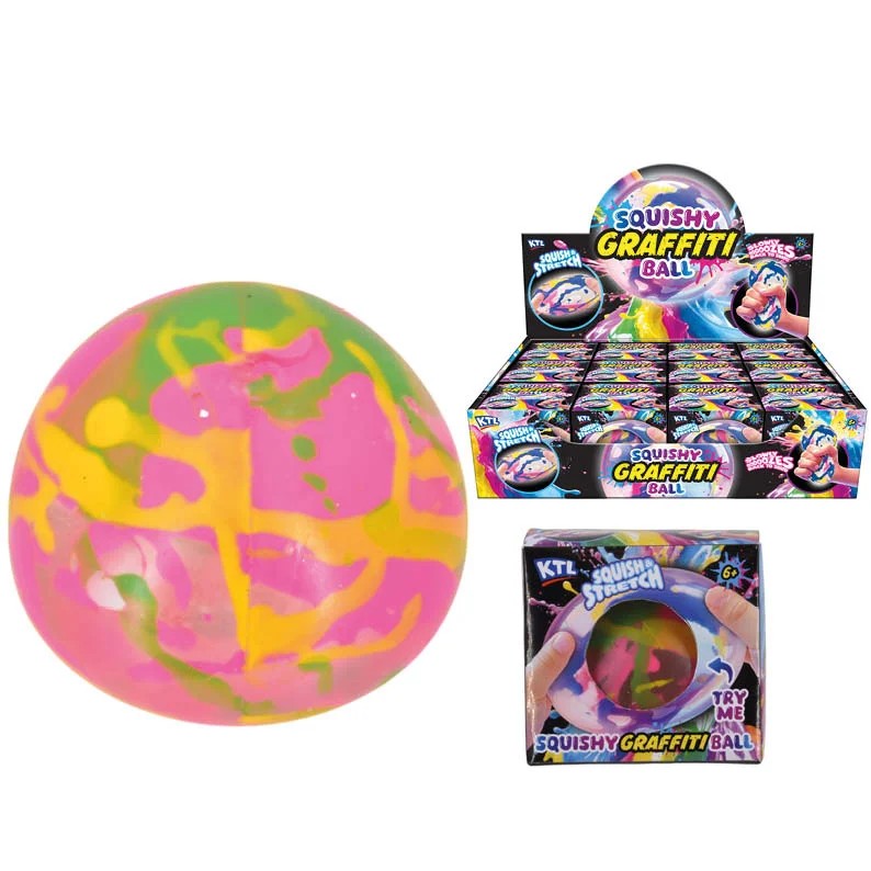 Graffiti Squishy Ball