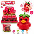 Strawberry Duck Squishy Toy