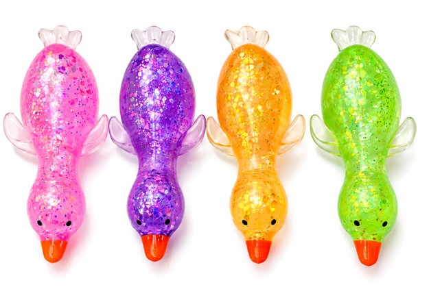 Sugar Maltose Glitter Flying Squeeze Duck