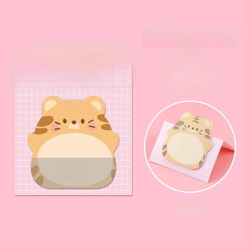 Tiger Standing Up Sticky Notes