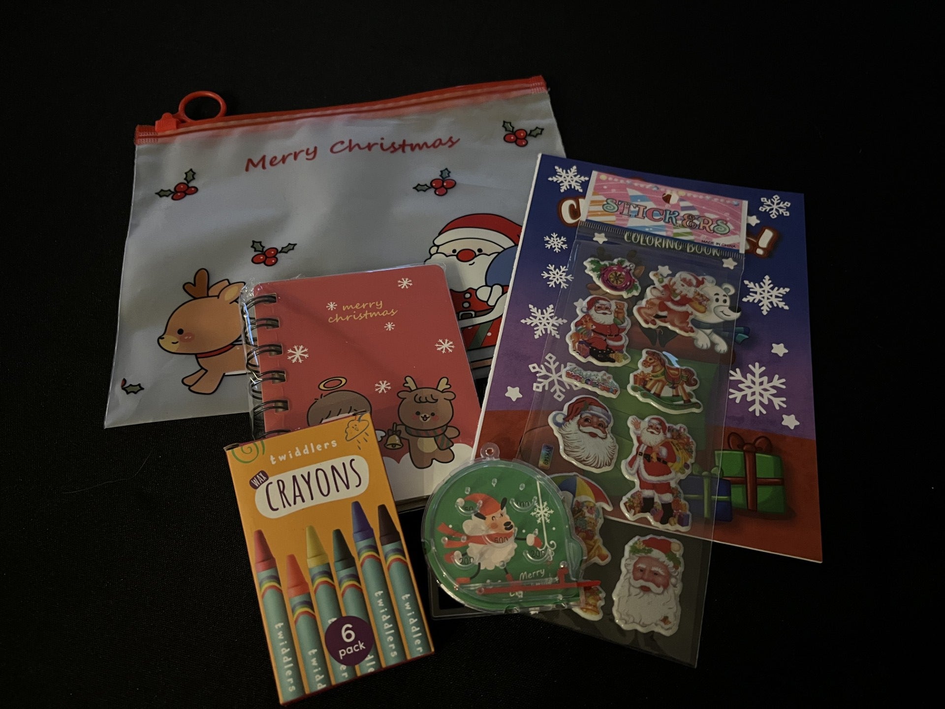 Christmas Zipper Bag With Goodies!